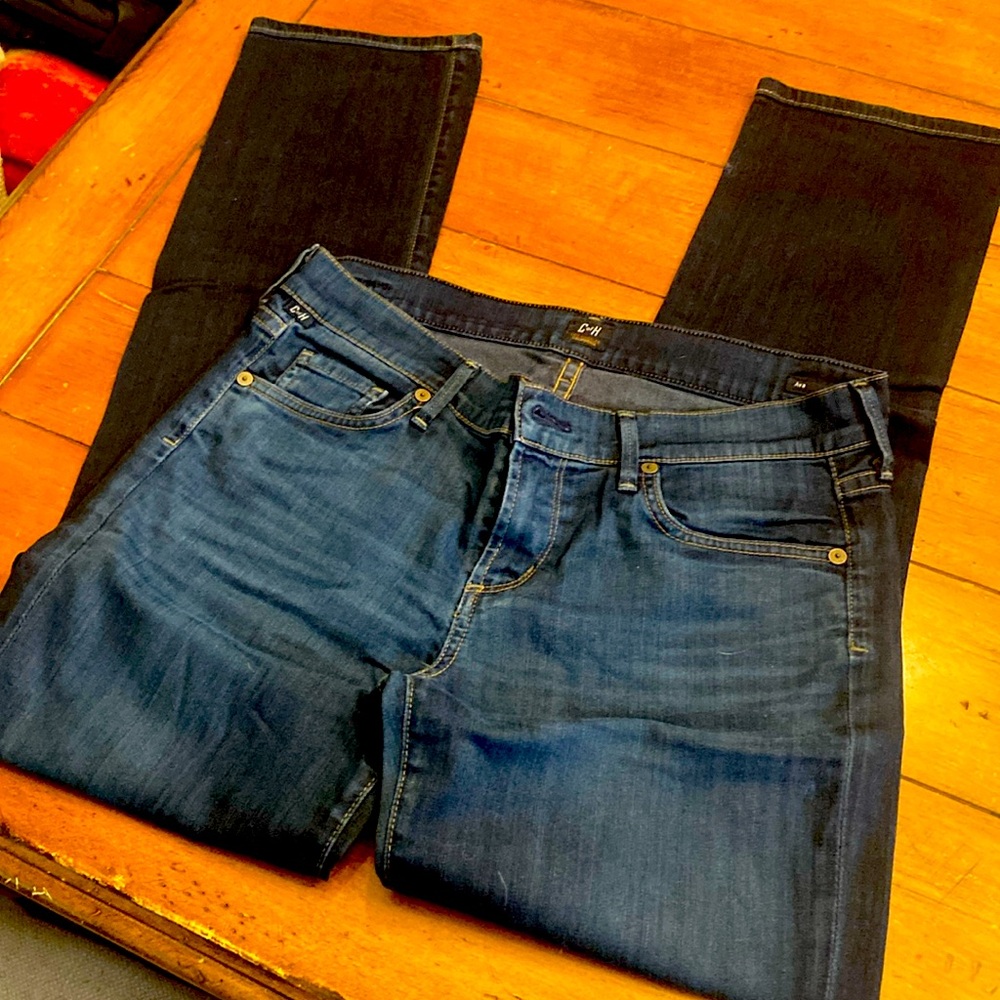Dark washed jeans